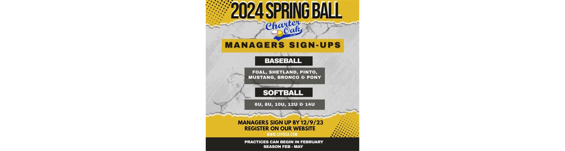 Spring Managers Needed!
