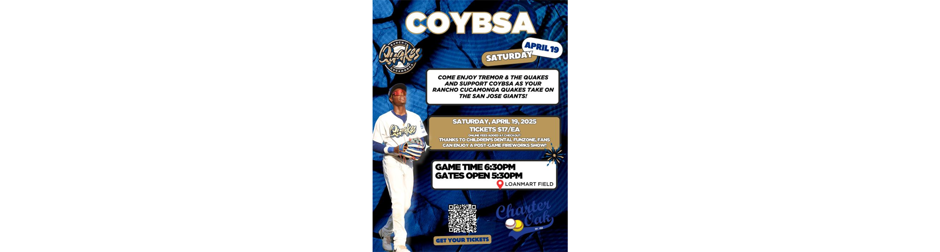 Join us for a Quakes Game!